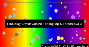 gambar pintuplay daftar casino terlengkap