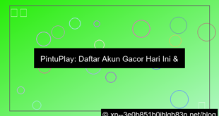 pintuplay daftar gacor bonus besar