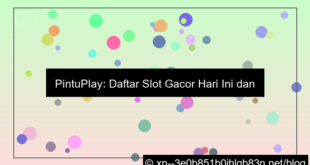 pintuplay daftar gacor hari ini