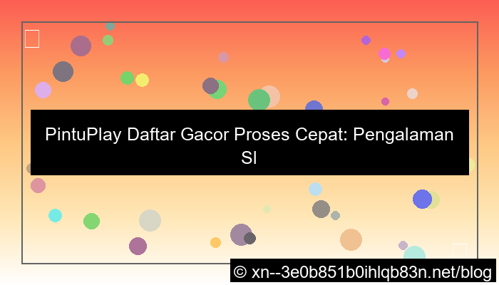 grafik pintuplay daftar gacor proses cepat