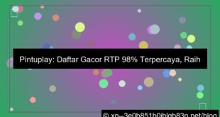 pintuplay daftar gacor rtp 98