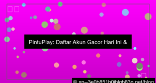 desain pintuplay daftar gacor setiap hari