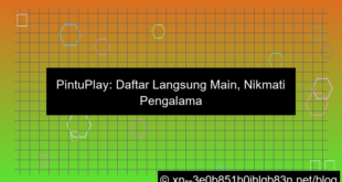 gambar pintuplay daftar langsung main
