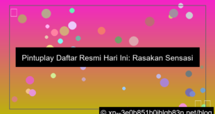 gambar pintuplay daftar resmi hari ini