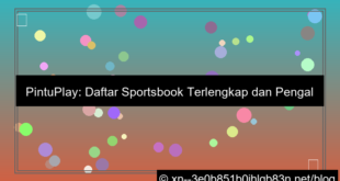 pintuplay daftar sportsbook terlengkap