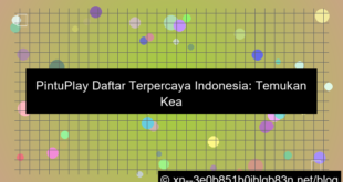 pintuplay daftar terpercaya indonesia