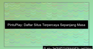 pintuplay daftar terpercaya sepanjang masa