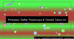 pintuplay daftar terpercaya tahun ini