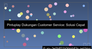 ilustrasi pintuplay dukungan customer service