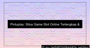 pintuplay game slot terlengkap