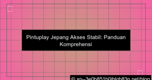 visual pintuplay jepang akses stabil