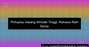 pintuplay jepang winrate tinggi