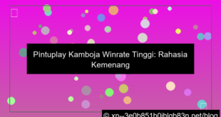 pintuplay kamboja winrate tinggi