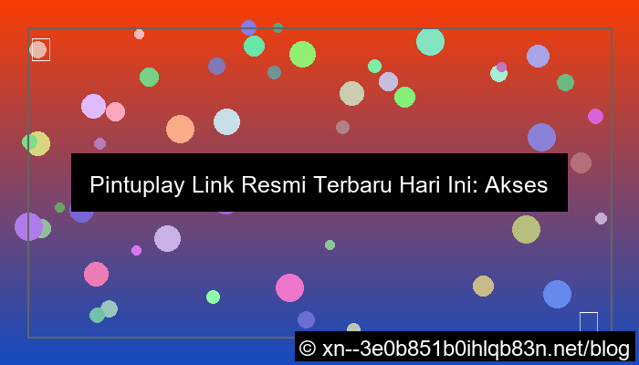 ilustrasi pintuplay link resmi terbaru hari ini