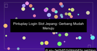 pintuplay login slot jepang