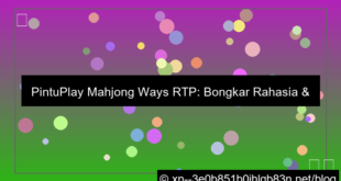 desain pintuplay mahjong ways rtp