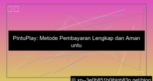 visual pintuplay metode pembayaran lengkap