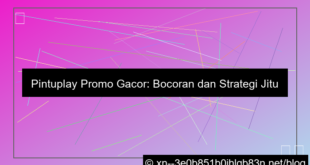 pintuplay promo gacor