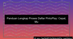 visual pintuplay proses daftar