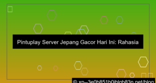 pintuplay server jepang gacor hari ini