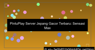 ilustrasi pintuplay server jepang gacor terbaru