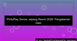 pintuplay server jepang resmi 2026