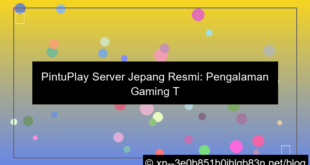 grafik pintuplay server jepang resmi
