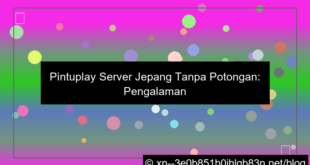 desain pintuplay server jepang tanpa potongan