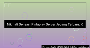 desain pintuplay server jepang terbaru