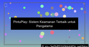 visual pintuplay sistem keamanan terbaik