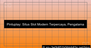pintuplay situs slot modern