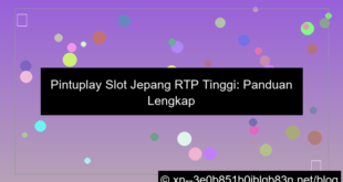 pintuplay slot jepang rtp tinggi