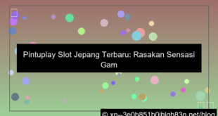 pintuplay slot jepang terbaru