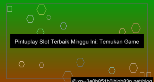 ilustrasi pintuplay slot terbaik minggu ini