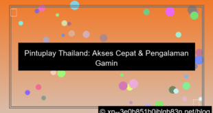 desain pintuplay thailand akses cepat