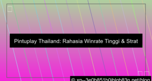 pintuplay thailand winrate tinggi