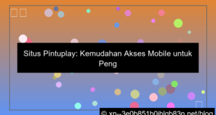 situs pintuplay akses mobile
