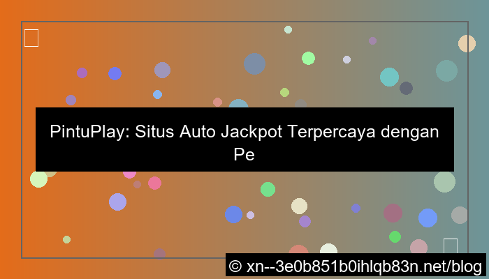 grafik situs pintuplay auto jackpot