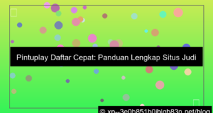 situs pintuplay daftar cepat