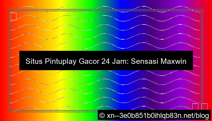 grafik situs pintuplay gacor 24 jam