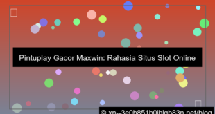 situs pintuplay gacor maxwin