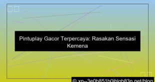 ilustrasi situs pintuplay gacor tanpa tipu