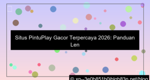 situs pintuplay gacor terpercaya 2026