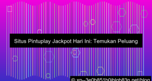 situs pintuplay jackpot hari ini