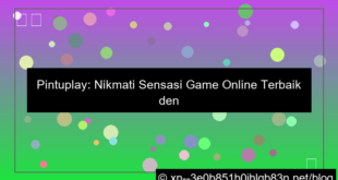 gambar situs pintuplay minimal deposit 5k