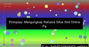 grafik situs pintuplay paling dicari