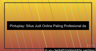 situs pintuplay paling profesional