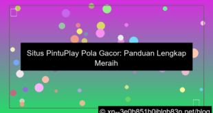 desain situs pintuplay pola gacor