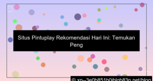 visual situs pintuplay rekomendasi hari ini