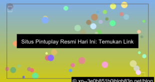 situs pintuplay resmi hari ini
